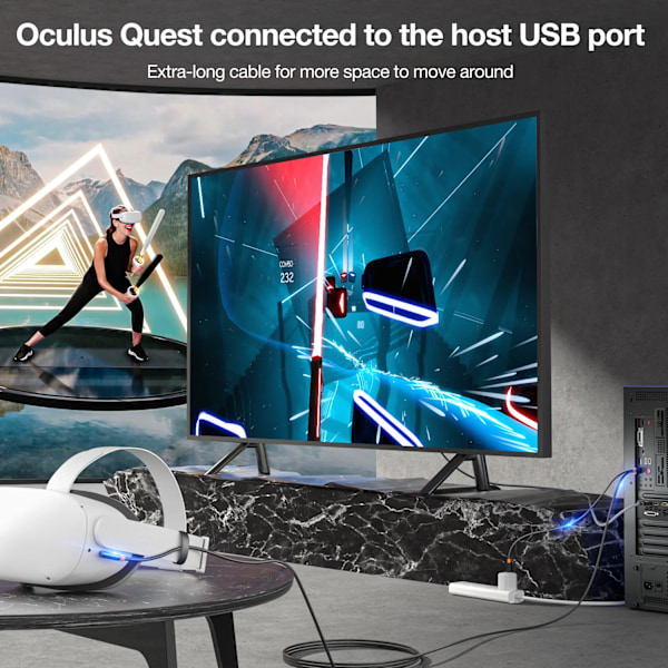 5 Gbps Data Överför Laddning Kabel USB3.0 till Typ-C