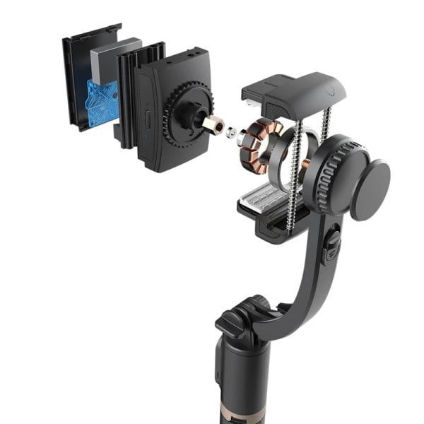 Mobil Video stabilisator Bluetooth selfie stick stativ Gimbal Stabilisator For smarttelefon Live vertikal opptak brakett
