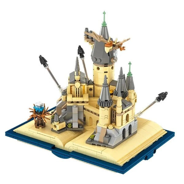 Harris School Magic Castle Book Building Block Magical Knights Forbidden Forest Potterly Brick Leker