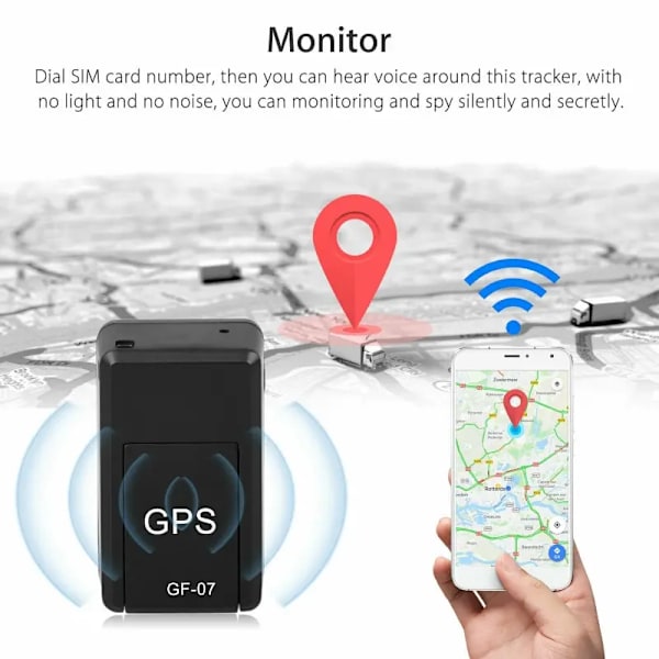 Mini GF 07 GPS Bil Spårare Real Time Spårning Anti Stöld Anti Lost Locator