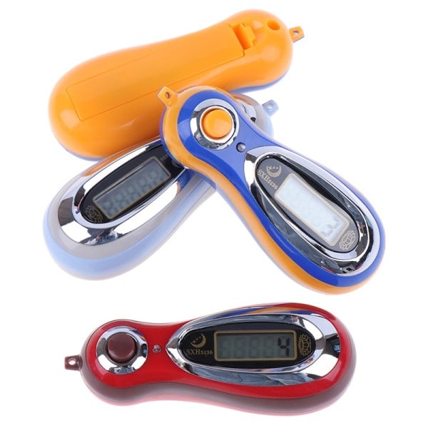 Digital LCD MP3 Shape Electronic Hand Tally Counter Med A String Prayer Counter