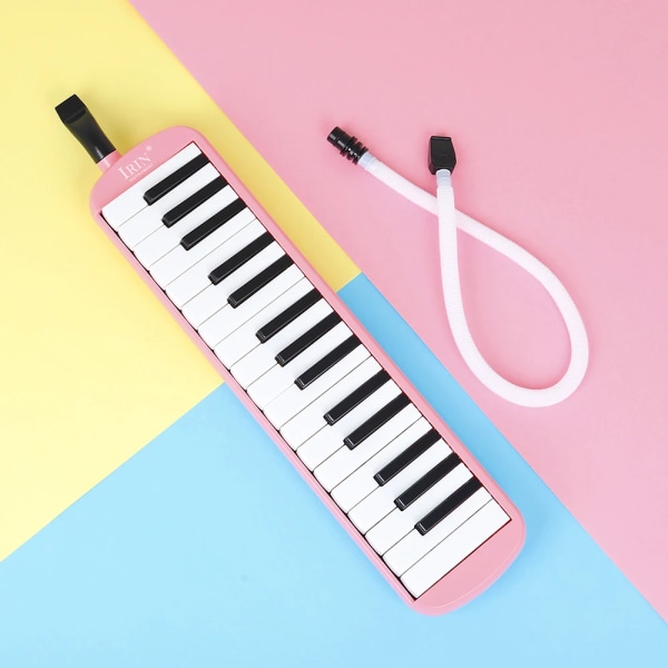 32 tangenter Melodica Piano Keyboard Stil Musikal Instrument Harmonica Munn Orgel Med bærepose