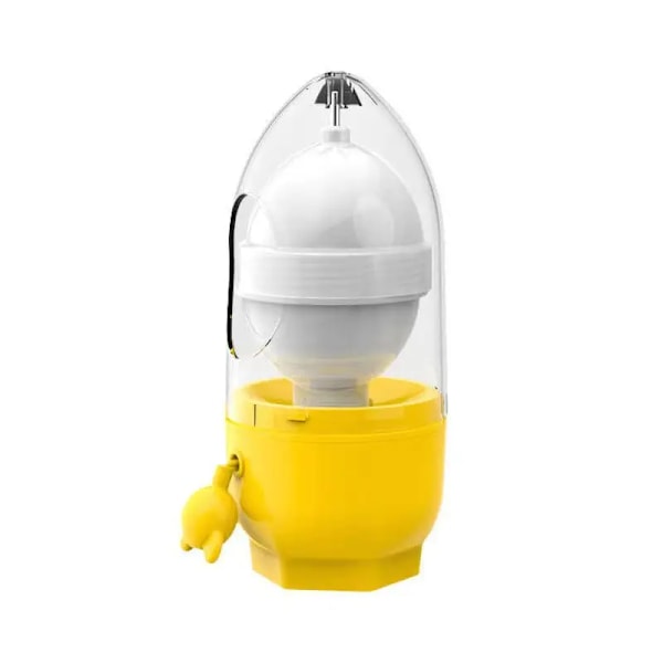 Egg eplomme Shaker Gadget Manuell Mixing Golden Visp Egg Snurr Mixer Stiring Maker Puller