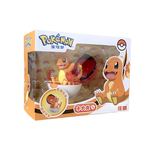 Pokeball Deformation Anime Action Figur Model Boks Pikachu Børn Gaver