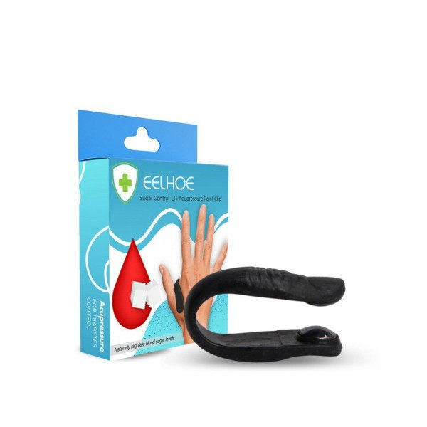 Sukker Kontroll Akupressur Punkt Klips for diabetiker behandling blod glukose lindring