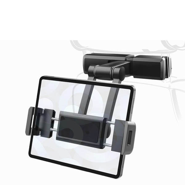 Auto selkänoja istuin niskatuki puhelimen pidin tabletti teline taka tyyny säätö kiinnike ipadille automaattinen takaistuin