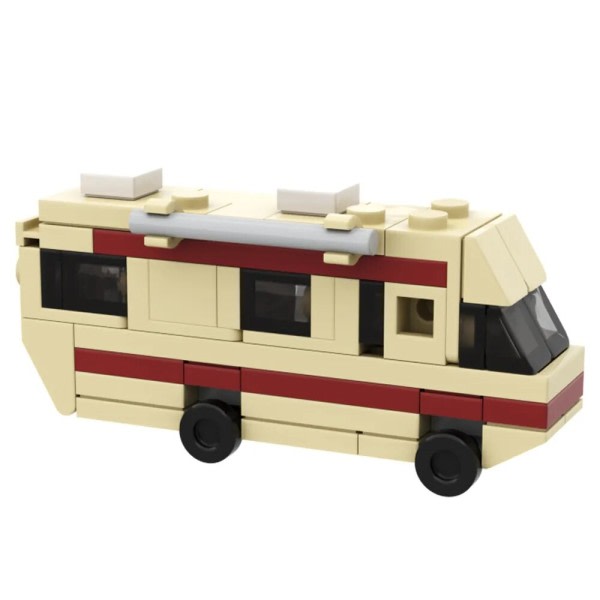 Breaking Bad Pinkman Ruoanlaitto Lab RV Auto rakennus palikat setti Walter valkoinen pakettiauto ajoneuvo lelu