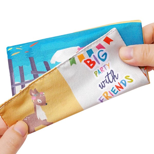Vauvan piirustus paperi pyyhe repäisy kudos laatikko vauvan palapeli