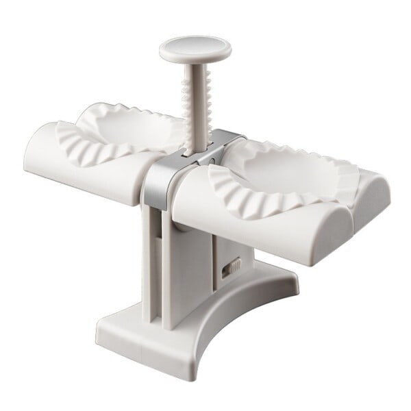 Dumpling Mould Doven Must-Ravioli Making Mold Dobbelt Hoved Dumpling Mould Bagning Tilbehør