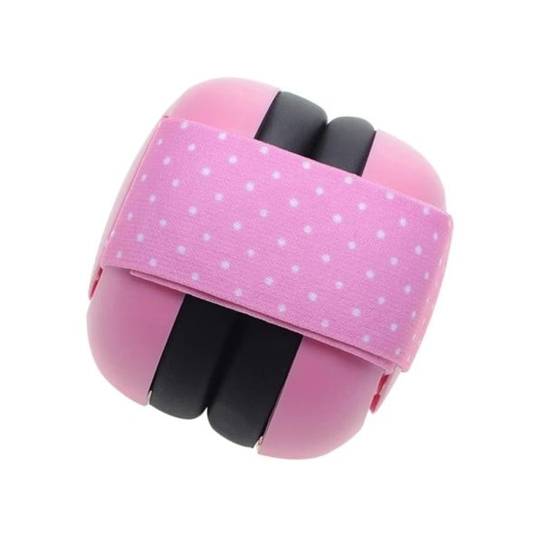 Spädbarn Hörselkåpor Brusreducerande Mjukt Vaddad Design Baby Hörselskydd Hörlurar med Elastic Handband