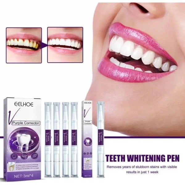 Tand Whiteing Set Clean Essence 3D Tooth Whitening Pen Tooth Gel Whitening Agent Bleaching Agent Plet Fjernelse Oral Hygiene