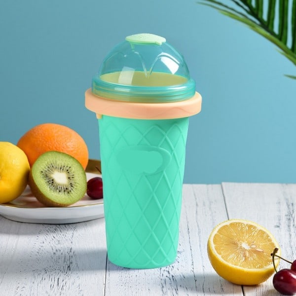 Kapacitet Slushy Cup Sommer Squeeze Hjemmelavet Juice Vand Flaske Quick-Frozen Smoothie Sand Cup