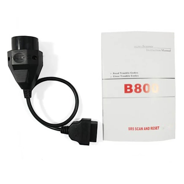 Professional Airbag Scan Reset Tool B800 for BMW 1994-2003 E36 E46 E34 E38 E39 Z3 Z4 X5 B800 Lue ja tyhjennä turvatyyny vika koodit