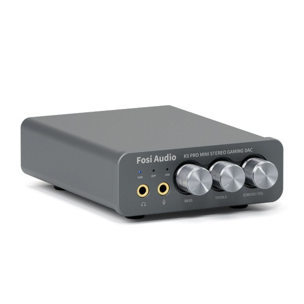 USB Gaming DAC Med Mikrofon Hovedtelefoner Forstærker Mini Audio DAC