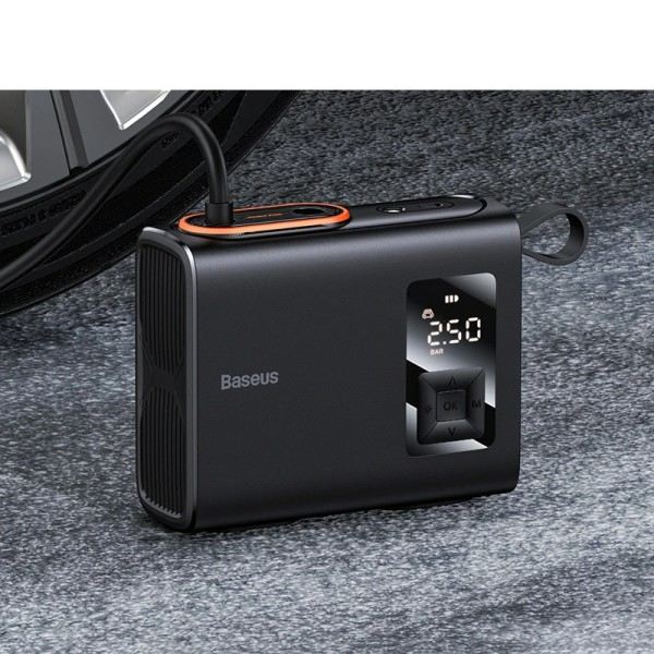 Dekk Inflator Bærbar Bil Luft Kompressor 250W Dobbel Sylinder Elektrisk Dekk Pumpe