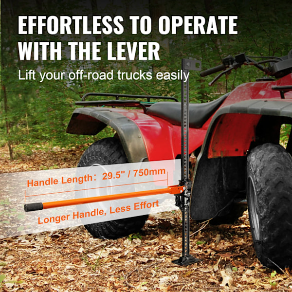 Nostin Farm Jack 48"/60" Utility Farm Jack 7000 lbs Kapasiteetti