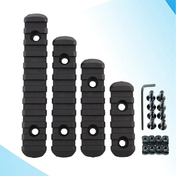 1 uppsättning avsnitt tillbehör polymer skena sektion kit