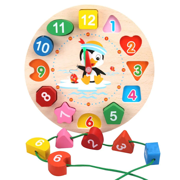 Montessori trä leksaker för bebisar 1 2 3 år pojke flicka gåva bebis utveckling spel trä pussel för barn pedagogisk lärande leksak