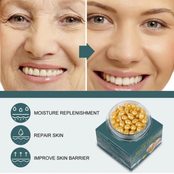30 kpl Anti Aging Capsule Essence L-vitamiini C kasvo seerumi Tighten Lifting Essence kosteuttava kirkastava ihoa
