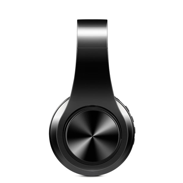 Øretelefoner Bluetooth Hovedtelefoner Over Ear Stereo Trådløst Headset Blødt Læder Øreværn Indbygget Mic