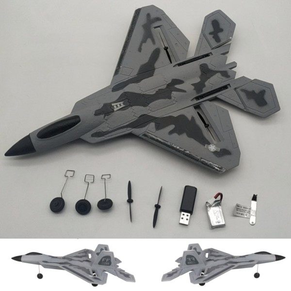 RC Airplane 2.4G Radio Fjernbetjening Control Plane RC Fighter Channel Fixed Wing Foam Glider Aircraft
