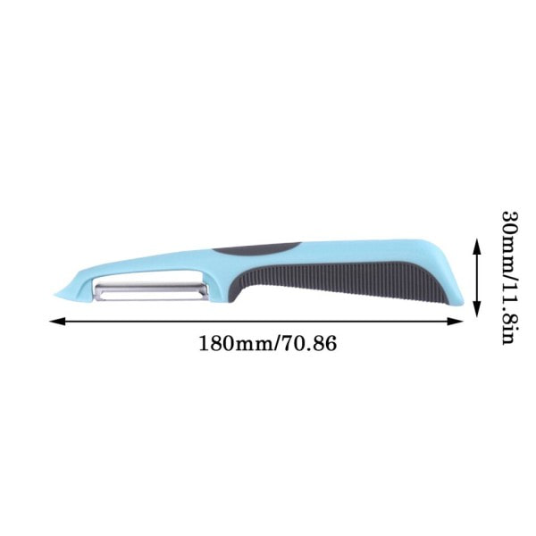 Gulerod Kartoffel Frugt strimler Rivejern Grøntsag Skærer Skræller Kniv Rustfrit Stål Peeler Zester Barberkniv Skarp Skærer