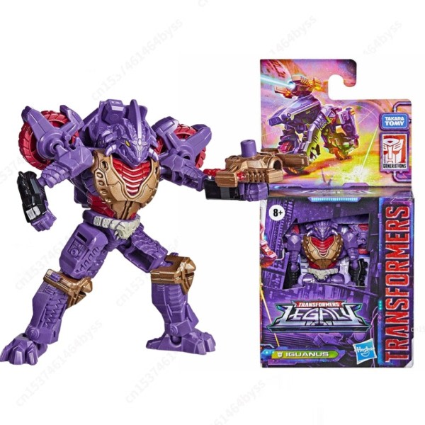 Hasbro Transformers Legacy Serie Core Level Iguanus Action Figur Model Legetøj