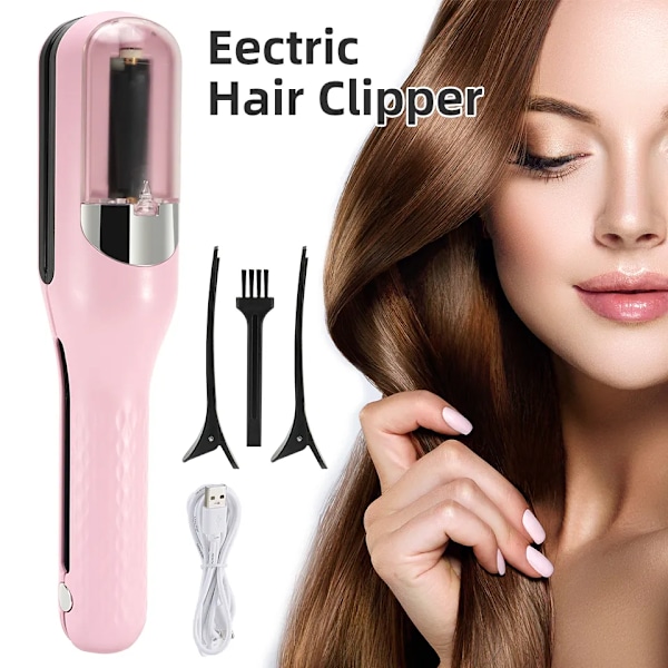 Hius Hurjatut päät Leikkuri Lataus Ammattimainen Hiusten leikkuri Smooth End Leikkaus Clipper Beauty Set