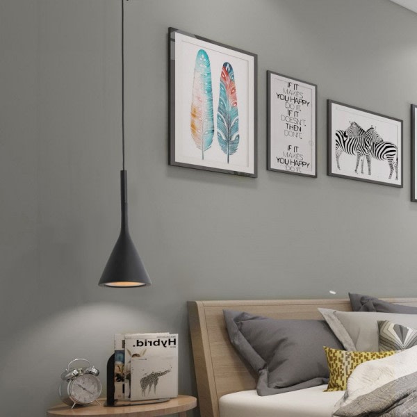 Moderne Led Pendel Lys Sort Køkken Inventar Soveværelse Bord Spisestue Hænge Lampe