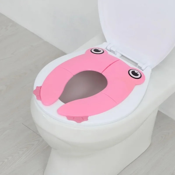 Bärbar Barn Resor Potty Sits Pad Baby Fallbar Toalett Träning Sits överdrag