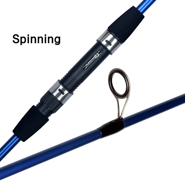 Baitcasting Resor Carbon 4/5 Sektion Fiske Spön