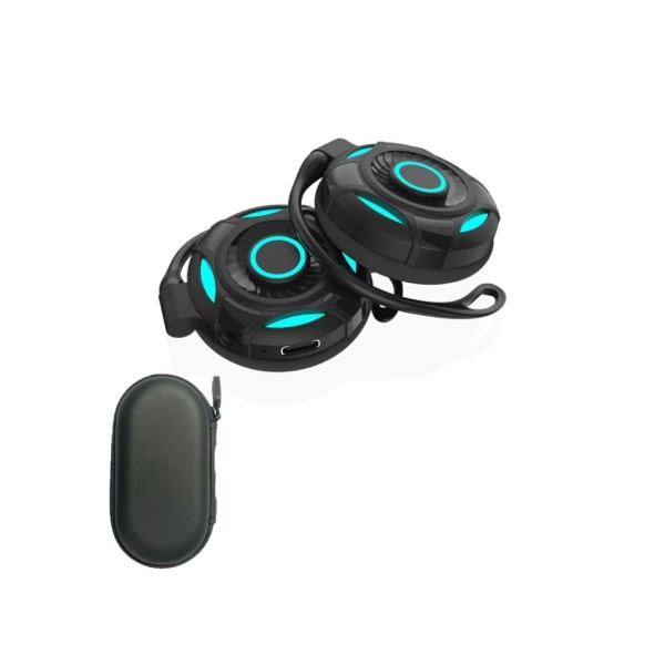 Trådløse Hovedtelefoner Fone Bluetooth 5.2 Øretelefoner Touch Control Headset Med Mic Vandtæt Sport Øretelefoner