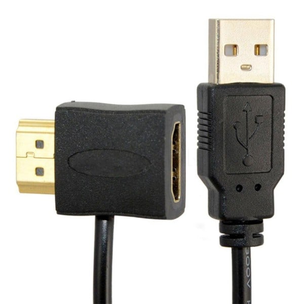 HD Port HDMI-kompatibel Hann Til Hunn HDMI-kompatibel Adapter Konverter Konnektor