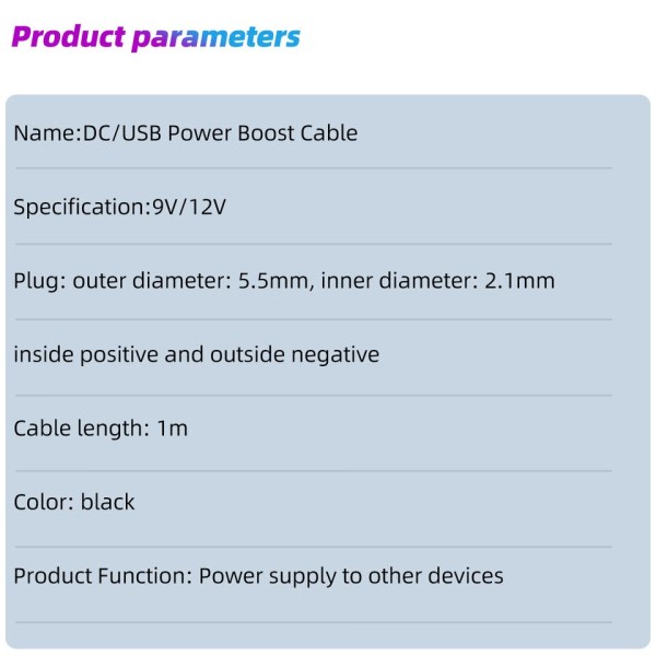 USB 5V 12V / 5V 9V DC kaapeli Step up sovitin kaapeli WiFi reitittimeen valo lämmitys allas 5V mini kaiutin tehosteella