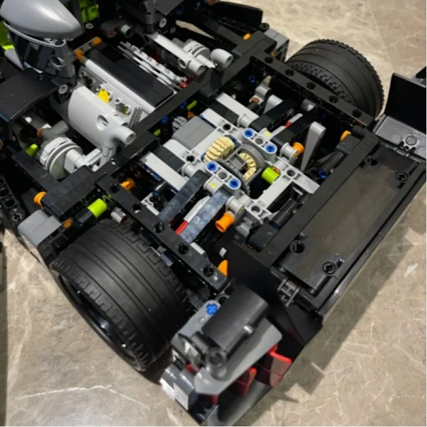 Blokke 1700 stykker 42156 Super Racing Bil Bygning Legetøj