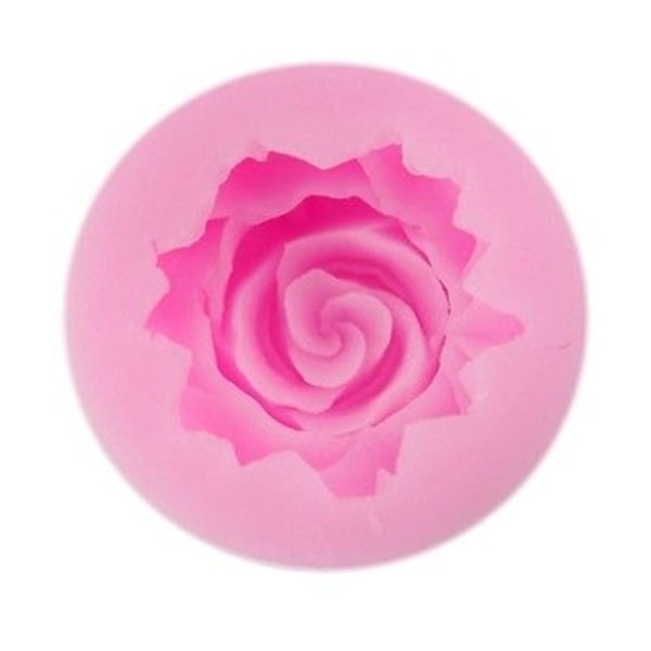 3D Rose Blomster Silicone Skimmel