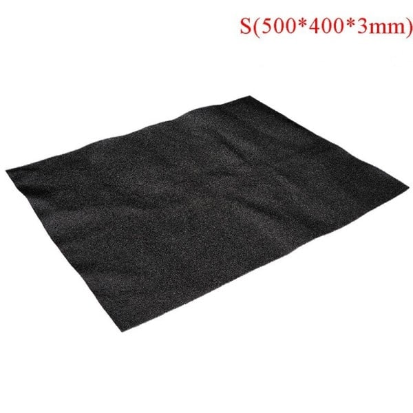 500*400*3mm/5mm Dator Mesh svamp PC fodral fläkt kylare svart damm filter fodral dammtät lock