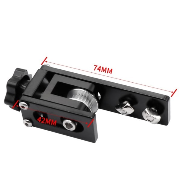 X akse V-spor profil 2040 Y akse synkron belte Stretch Rett ut strammer