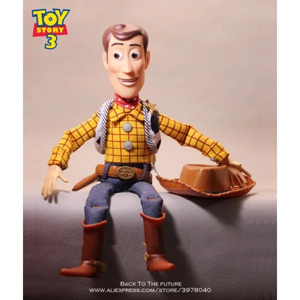 Disney Toy Story 4 Talking Woody Buzz Jessie Rex Action Figures Anime Decoration Collection Figurine leksak