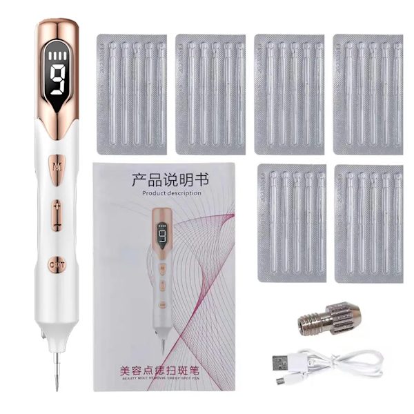 Laser Plasma Kynä Iholle Tag Remover Freckle Black Dot Papillooma Syylit Moli Finnet Tatuoinnin poisto Laser Pen