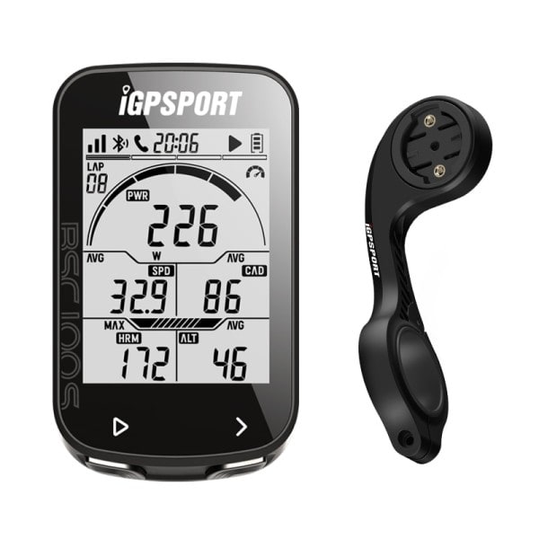 GPS Cykel Computer BSC100S Cykel Trådløs Speedometer Cykel Digital Stopur Cykling Kilometertæller