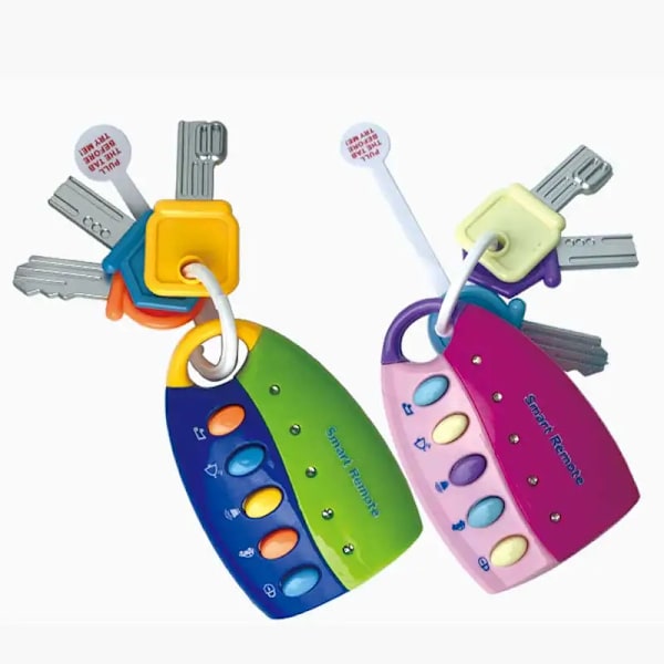 Premium Kvalitet Rolig Baby Musical Bil Key Leksaker