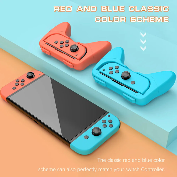 2 deler Joycon Bracket Stativ Holder Hjul For Nintendo Switch