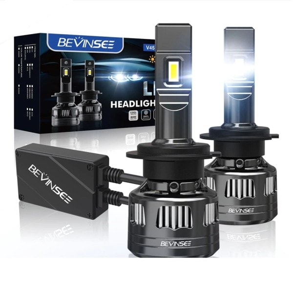 LED Canbus  H3 LED Ajovalot 120W Suuri Teho 22000LM 6000K Auto Ohjavalo polttimo V45
