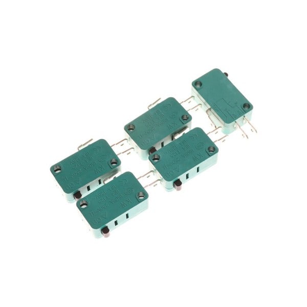 5 stk Micro Limit Switcher 16A 250V 3 Pins Micro Switch