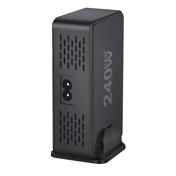 240W  Skrivbord Laddare 8-portar USB Typ C PD Laddare Snabb Ladda 3.0 USB Typ C Snabb Laddare