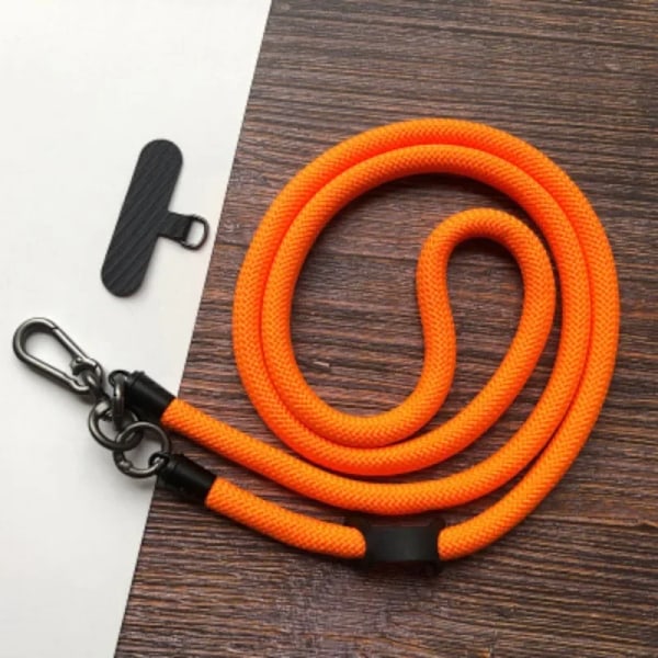Justerbar telefon snor avtakbar hals snor universal crossbody stropp for mobil telefon veske stropper tykkelse 7mm