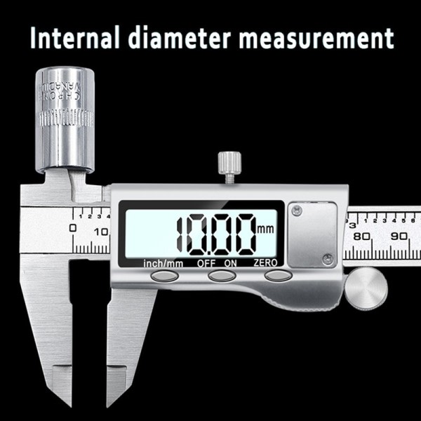 0-150 mm/6" Metall hölje Digital CALIPER VERNIER ok MÄTARE MIKROMETER