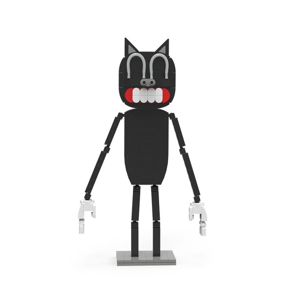 Moc Skräck Spel Scen Siren Head Classic Mechanical Monster Building Block