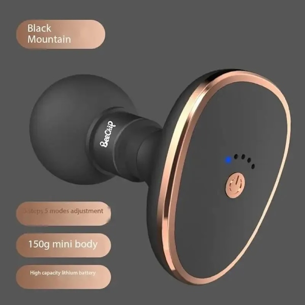 Mini vibrerande Fascia pistol bärbar tyst muskel massage motoriserad hög frekvens vibration avslappning